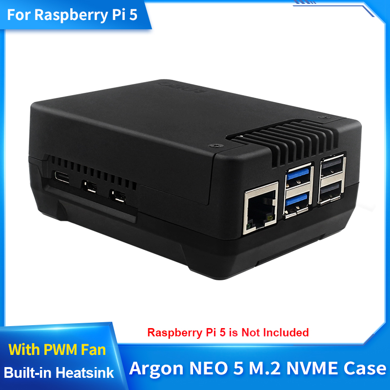 Pi 5 Case - Argon NEO 5 M.2 NVME PCIE