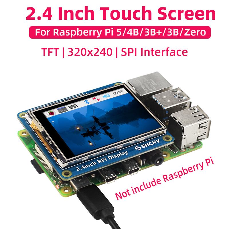 SHCHV 2.4 Inch Touch Screen fo - Pi 5 Case 评论和价格