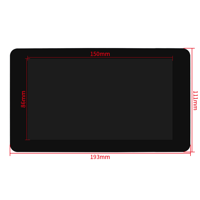 Raspberry Pi 7 Inch DSI 1024*6 - Pi Display 评论和价格