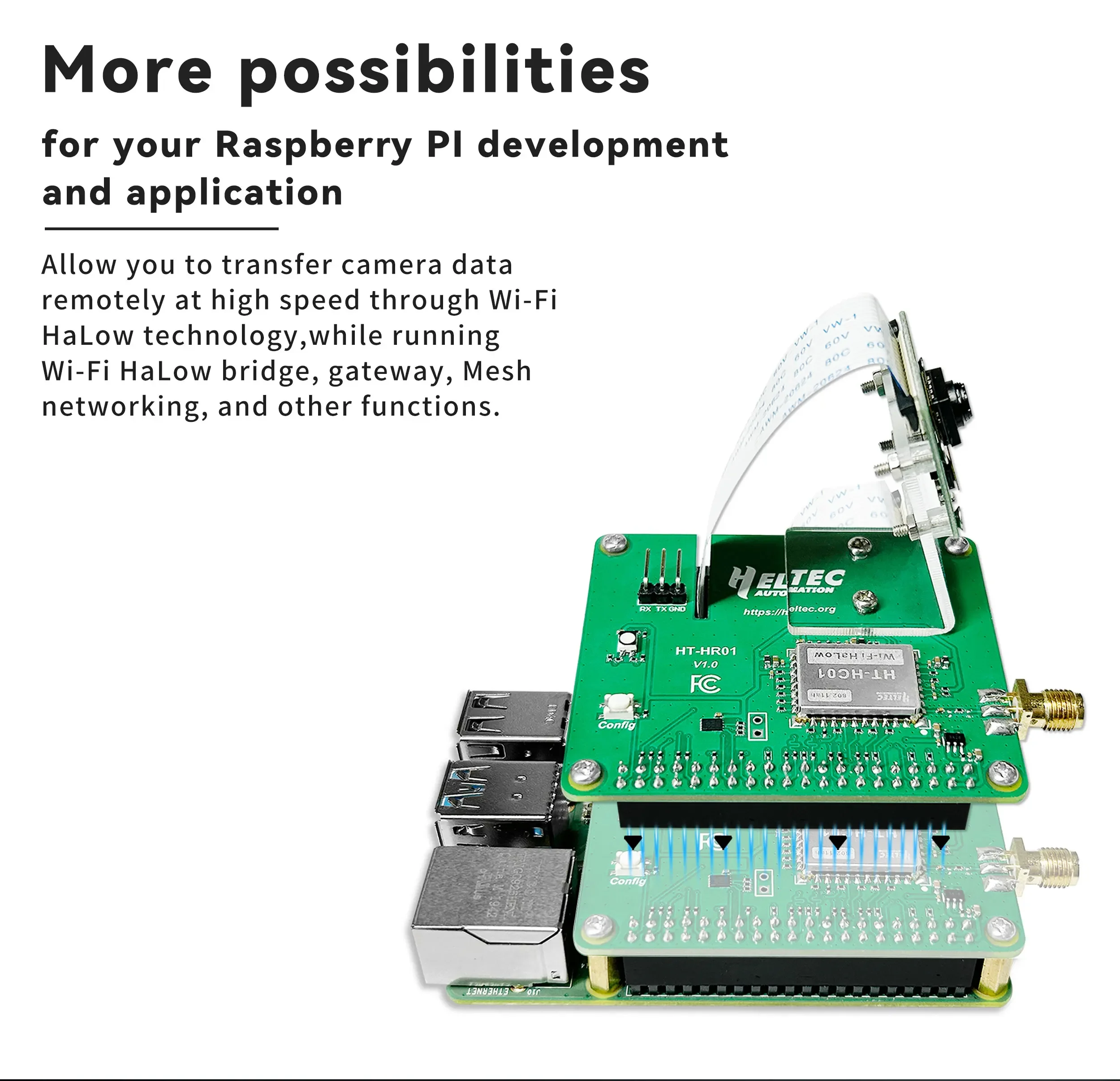 Heltec Pi-CamLow HR01 Wi-Fi Ha - Pi Camera Module 评论和价格