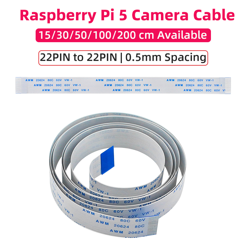 Raspberry Pi 5 Camera Cable 22 - Pi Camera Cable 评论和价格