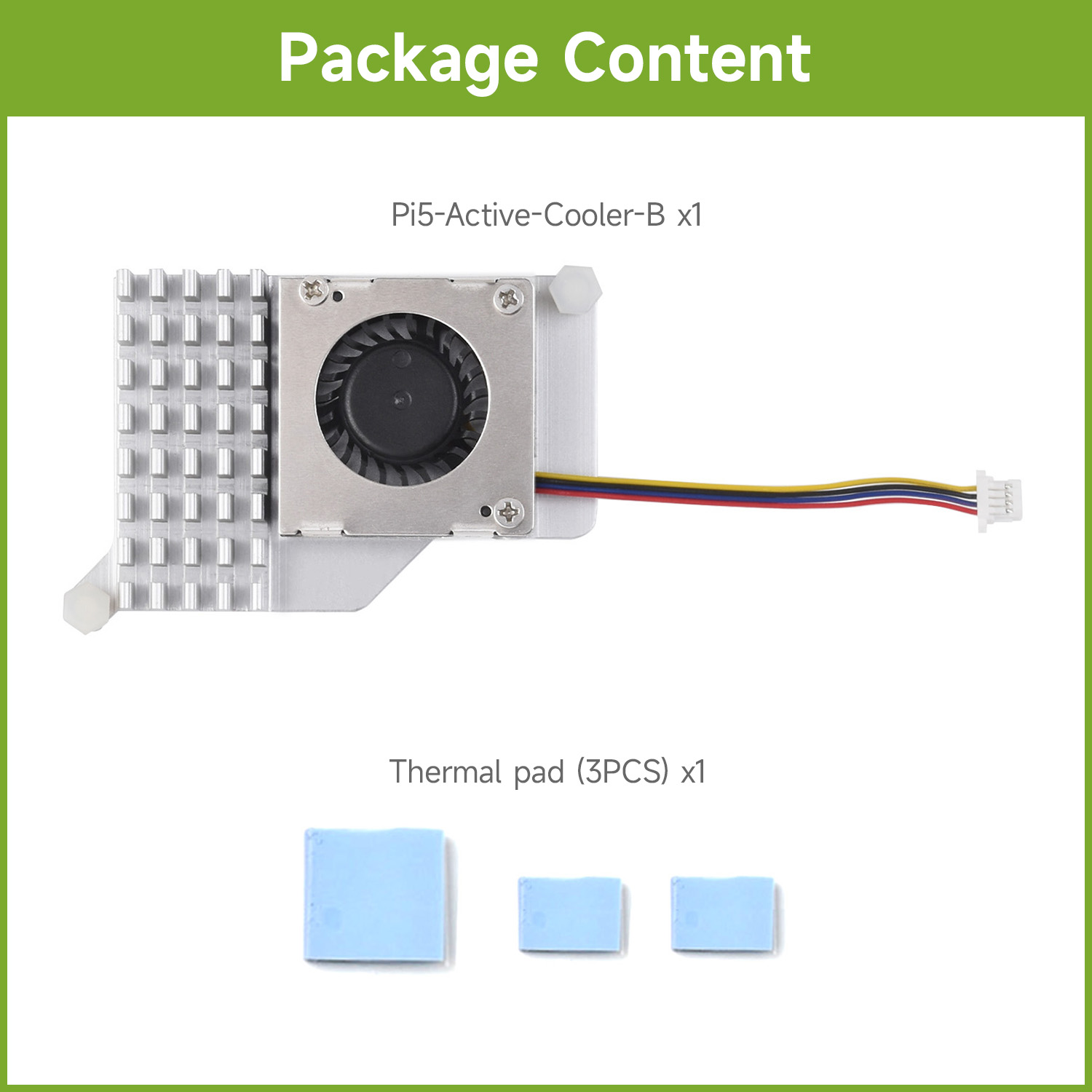 Waveshare Active Cooler (B) fo - Raspberry Pi 5 评论和价格